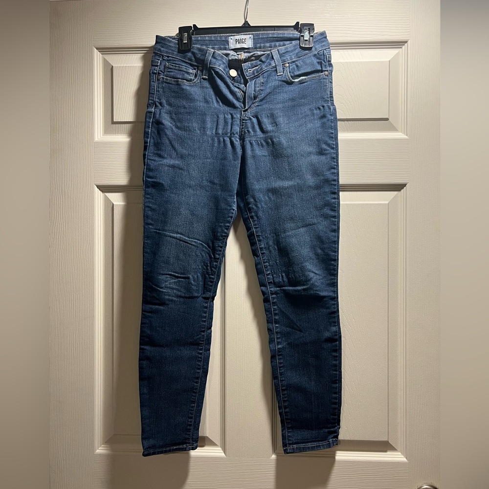 Paige skinny ankle jeans - mid rise - 28